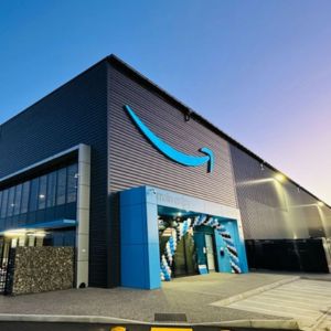 outside an amazon data center in victoria